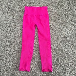 NWOT Free People Movement leggings sz M/L pink